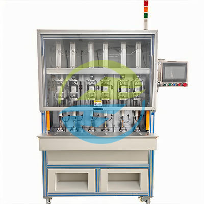 Good price Maschine zur Prüfung der Luftdichtheit des Kupferventilkerns 6 Stationen 0 - 0,6 MPa Leckageprüfgerät Online