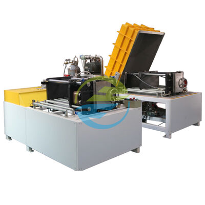 Qualität Helium-Lecksuchsystem für Plattenwärmetauscher | Hochpräzise 2-Stationen-Lecktestanlage mit ≥98% Heliumrückgewinnung Fabrik