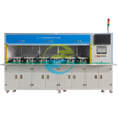 Qualität 12-Station Relais-Lade- & Evakuierungssystem | Hochpräzise Autoteile-Prüfgeräte für Leck-, Druck- & Vakuumregelung von HeJin Fabrik