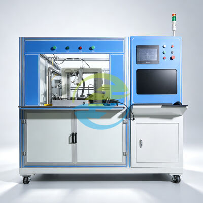 Qualität Automotive Battery Housing Helium Leak Testing Machine with 34 sec/piece Cycle and 0–0.5 MPa Charging Pressure Fabrik