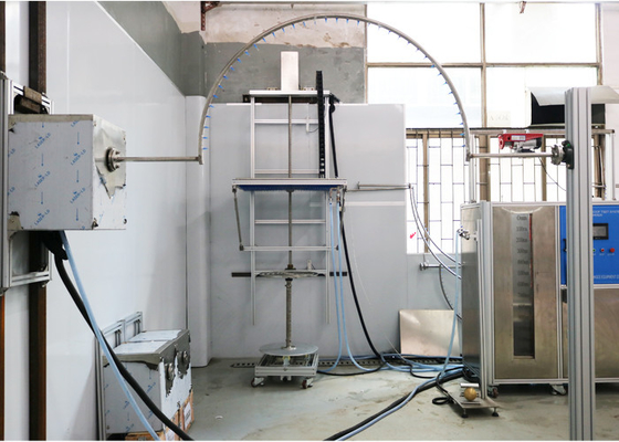 Good price SUS304 IP-Prüfgerät für Edelstahlplatten mit einstellbarem Drehwinkel und 10,4 Zoll Farb-Touchscreen Online